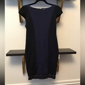 Amazing Condition - Womens Alice & Olivia Dress - Blue And Black - Size 0